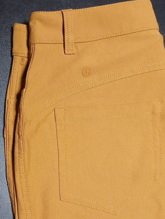 lululemon athletica Denim - lululemon athletica Men’s Chino-Style Pants - Mustard Gold